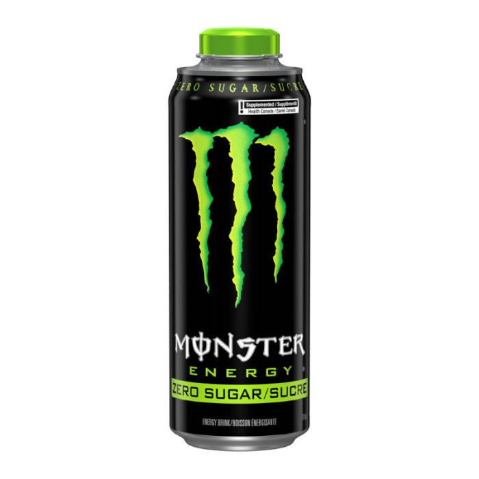 Monster MEGA Energy Zéro Sucre (Canada) 710 ml