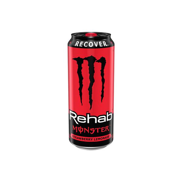 Thé Monster Recover + Fraise USA 458 ml (boîte endommagée)