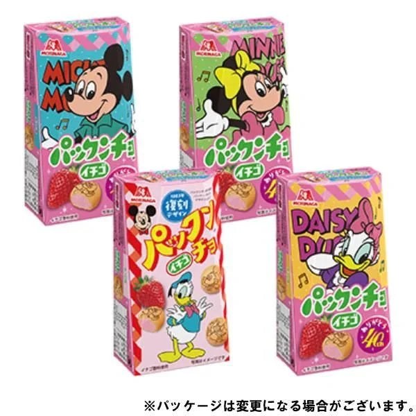 Morinaga Punkuncho Disney Saveur Fraise (Japon) 43g