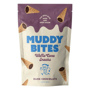 Muddy Bites Waffle Cone Snack Dark Chocolate 66g