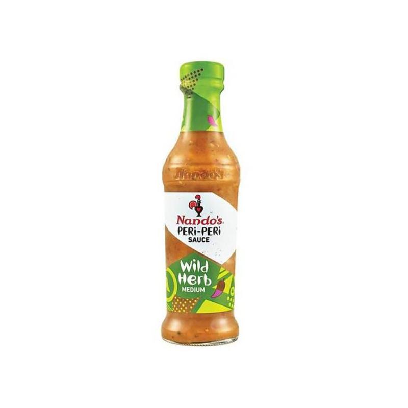 Nando's Peri-Peri Sauce Wild Herb Medium(South Africa) 250g