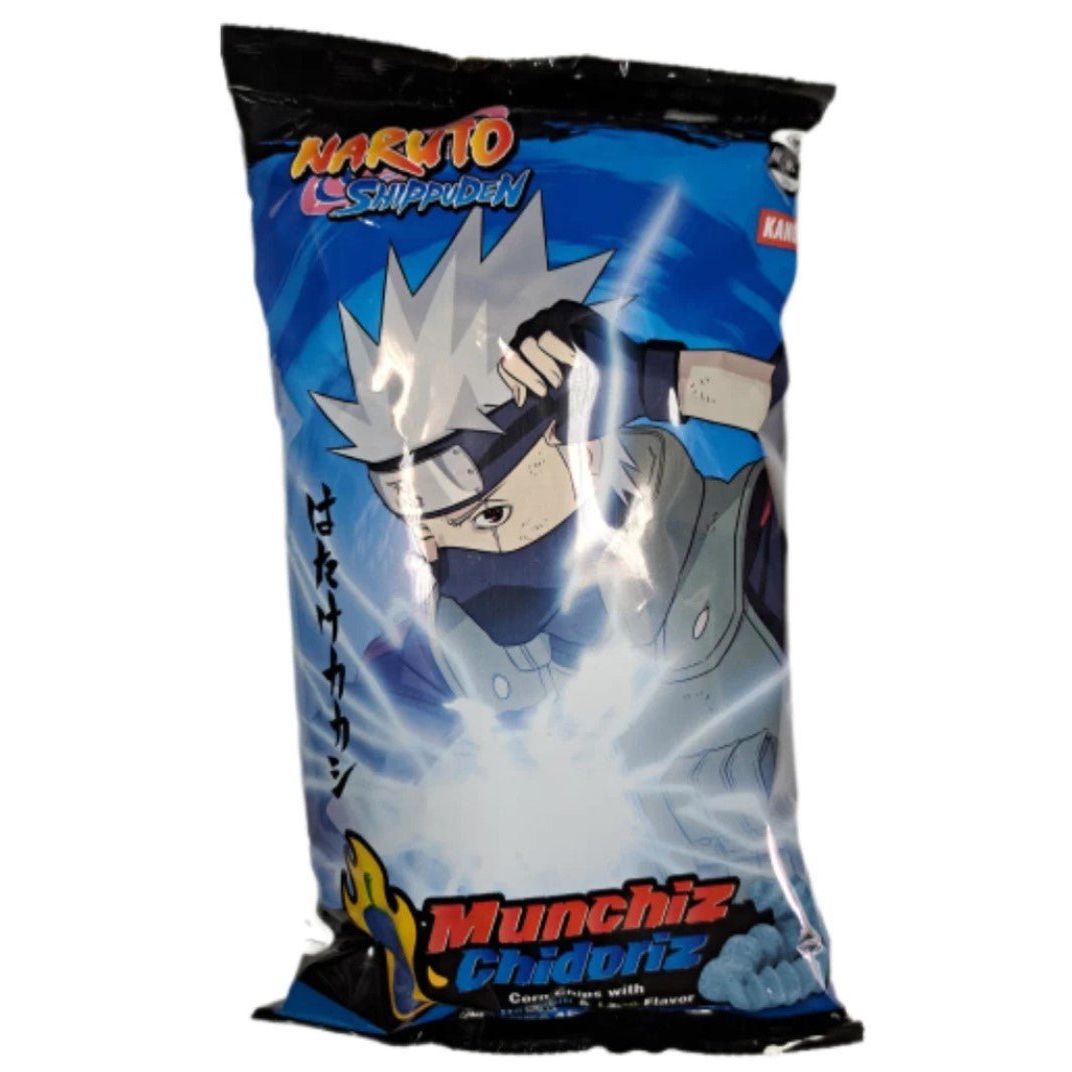 White Smoke Naruto Munchiz Chidoriz Blue Hot Chilli & Lime 110g