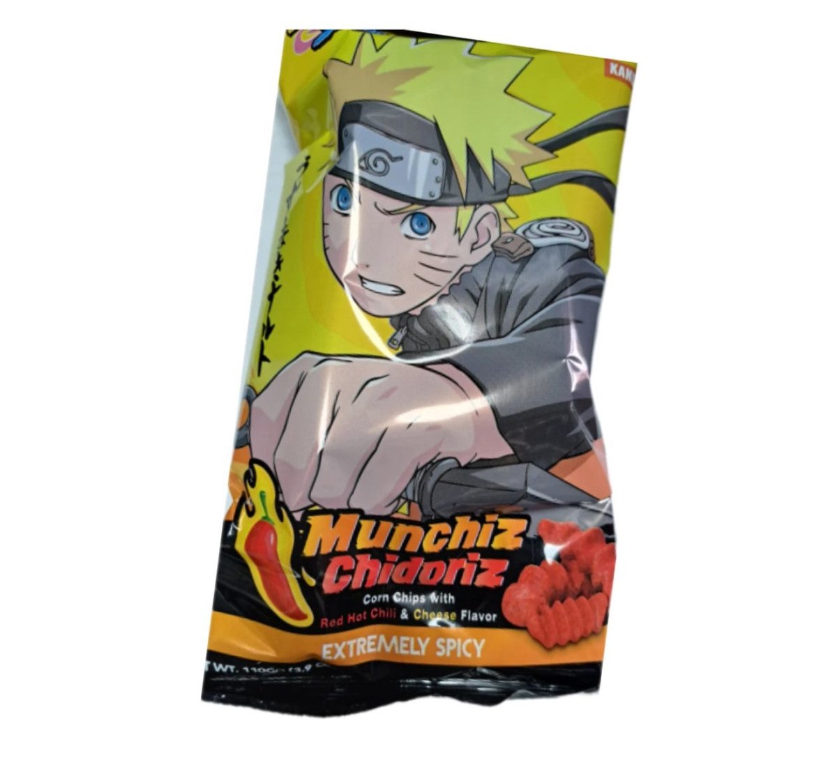 Naruto Munchiz Chidoriz Red Hot Chilli & Cheese (110g)