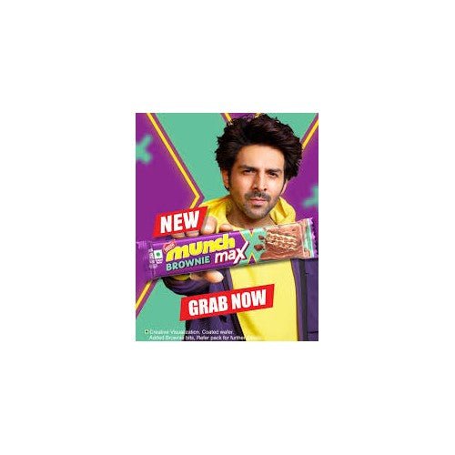 Barres brownies Nestlé Munch Max (Inde) 40 g