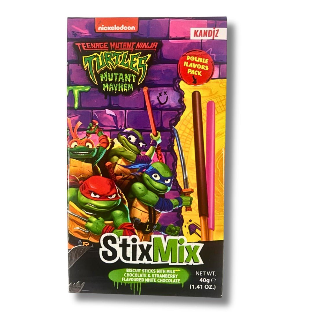 Mélange de StixMix Mutant Mayhem des Tortues Ninja de Nickelodeon, 40 g