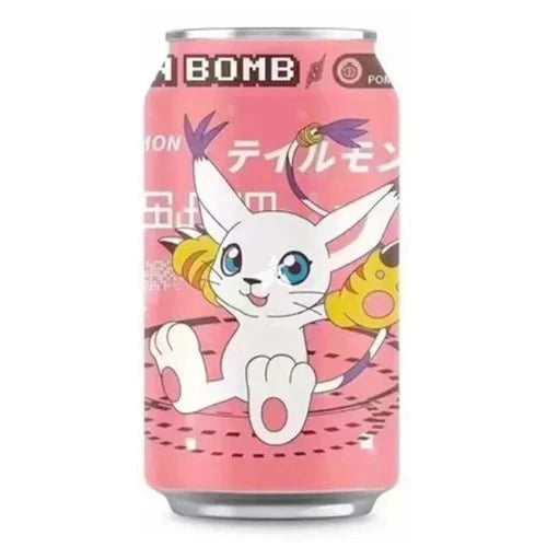Ocean Bomb Digimon Tailmon - Soda à la grenade 330 ml