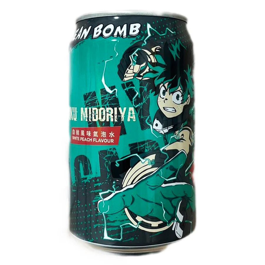Ocean Bomb et My Hero Academia Pêche Blanche 330 ml