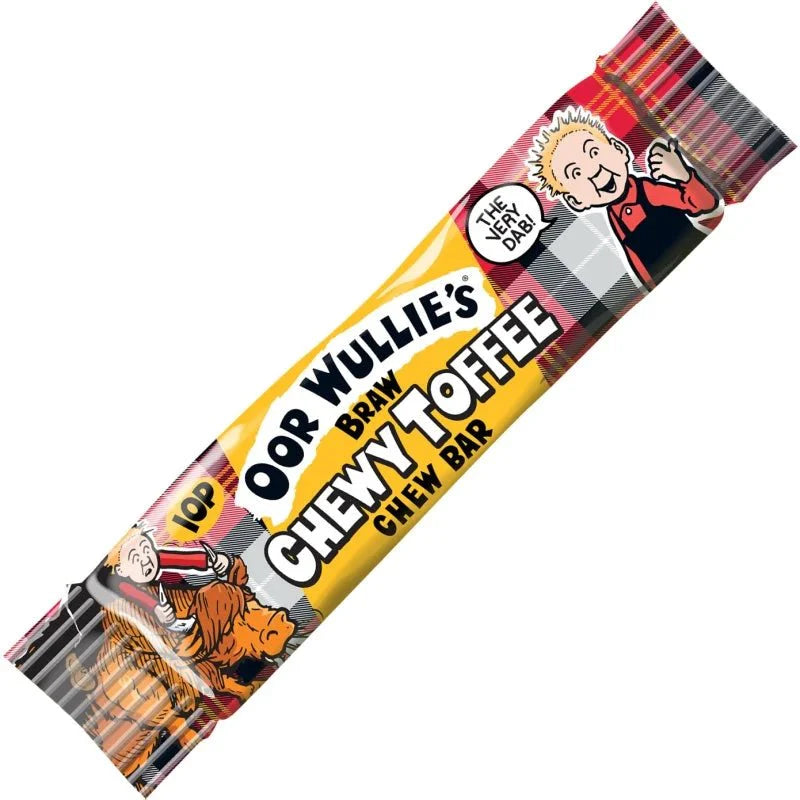 Oor Wullie's Chewy Toffee Chew Bar 11g