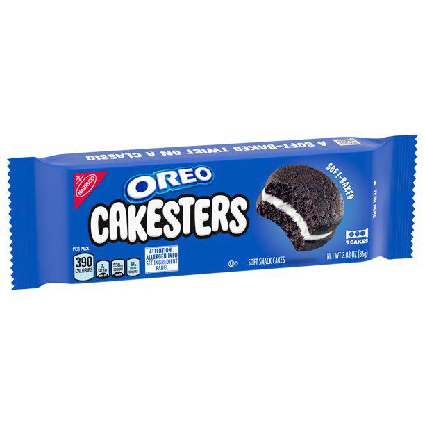 Oreo Cakesters 3 Pack 86g
