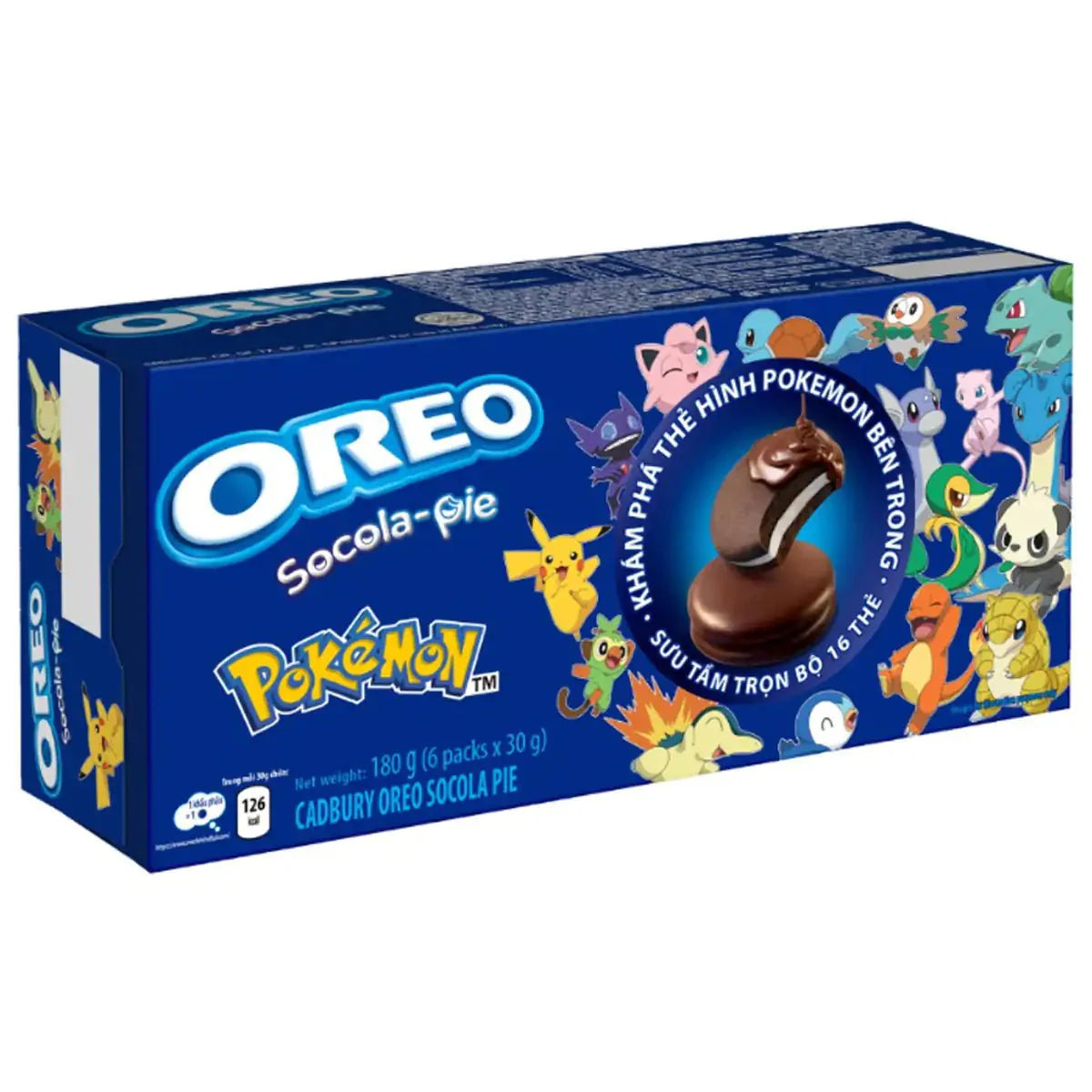 Oreo Chocolate Pie Pokémon 180g
