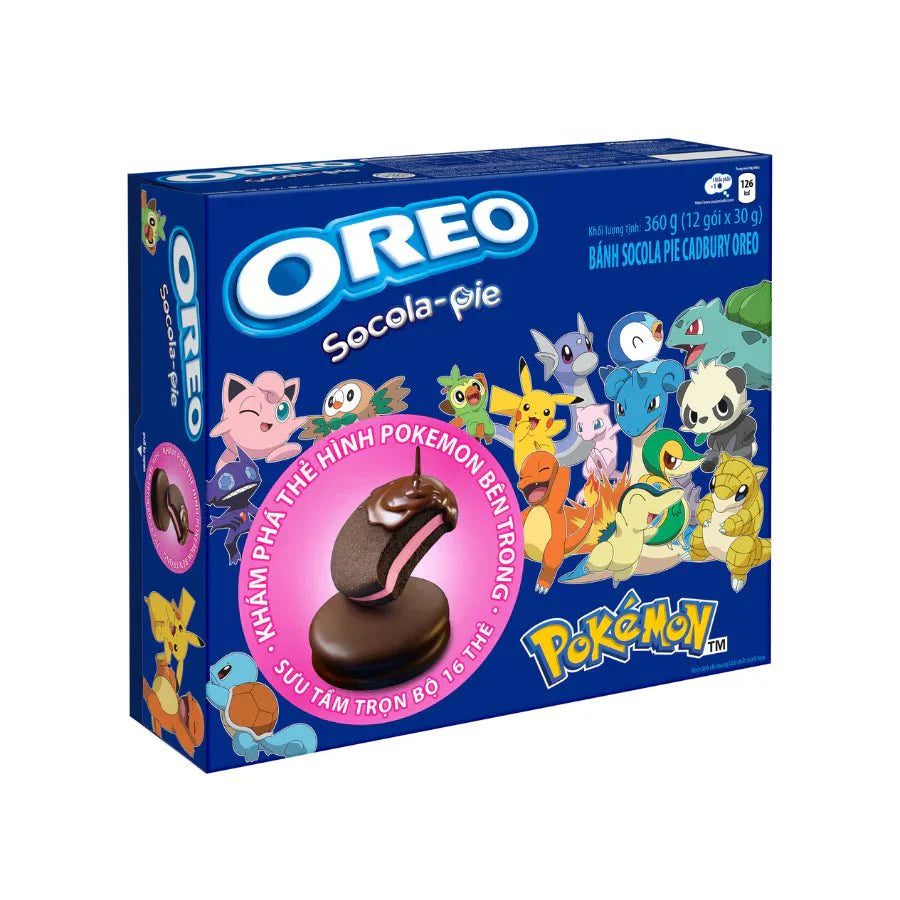 Tarte aux Fraises Oreo Pokémon 360g