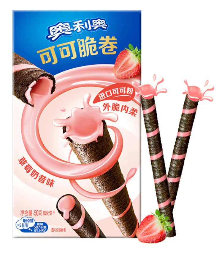 Oreo Wafer Roll saveur fraise 50 g