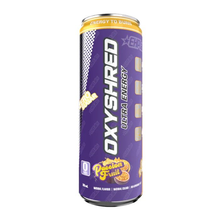 Oxyshred Ultra Energy Drink Zero Sugar -Passion Fruit Flavour 355ml