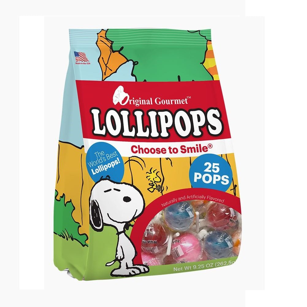 Peanuts Snoopy Original Gourmet Lollipops 250g