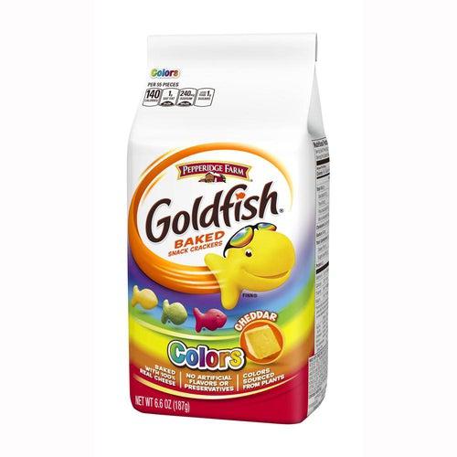 Pepperidge Farm Goldfish Cheddar Colours 187g