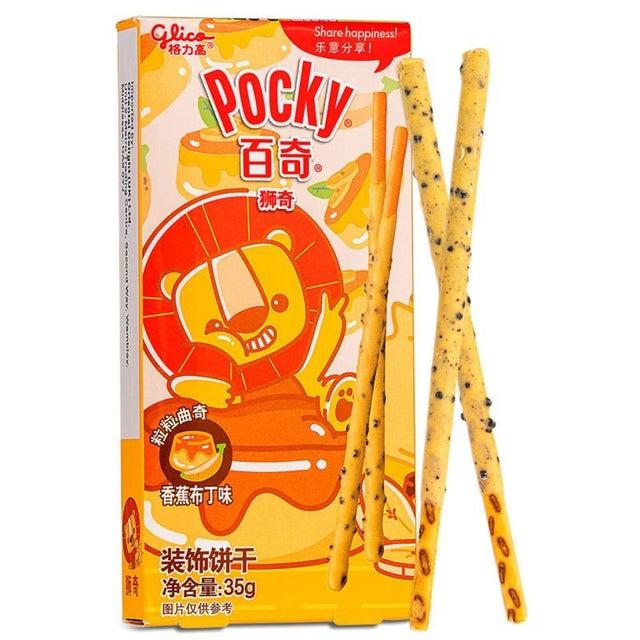 Pocky Animals Lion Banana Cookies Flavour 35g