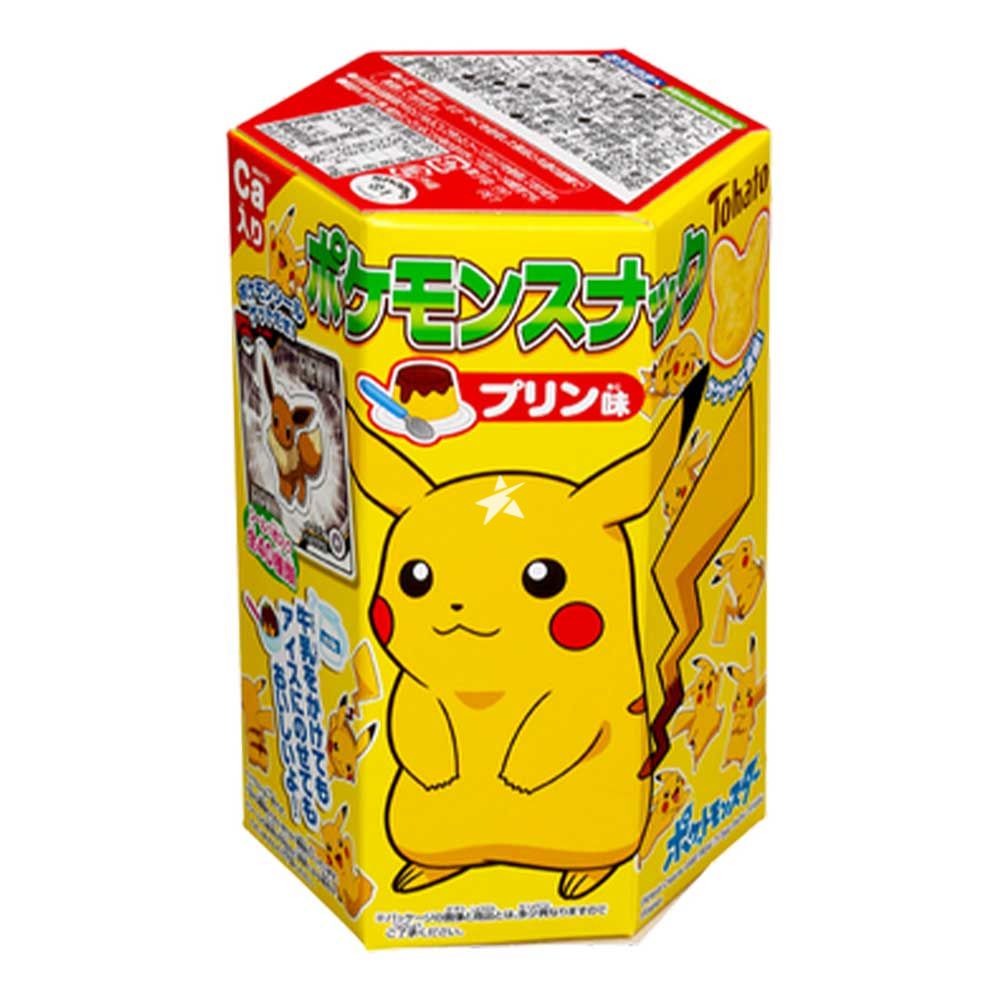 Goût pudding Pokémon Snack 23 g