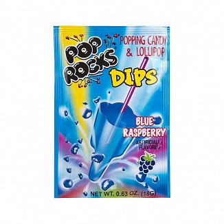 Pop Rocks Dips Blue Raspberry