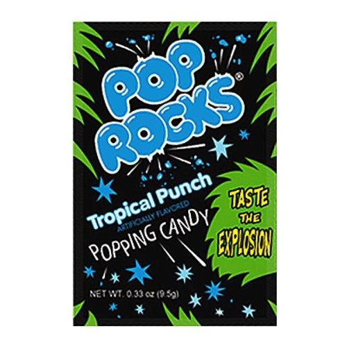 Punch aux fruits tropicaux Pop Rocks 9 g