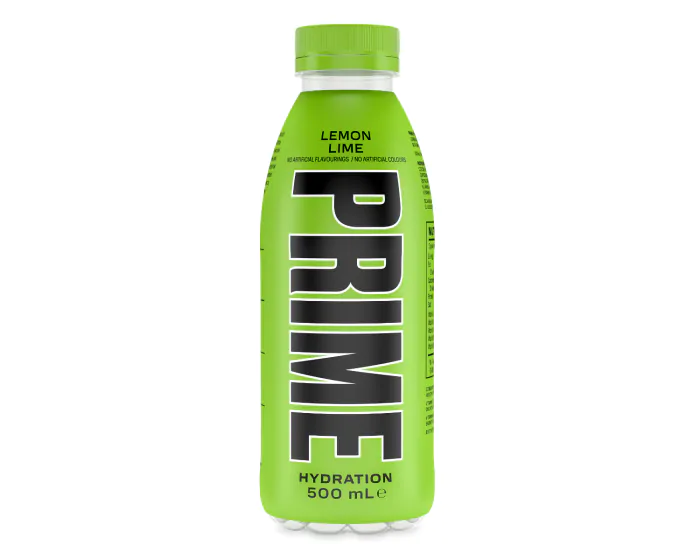 Prime Hydration Lemon Lime KSI and Logan Paul