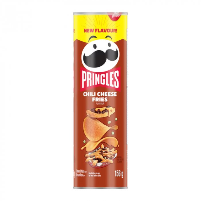Frites Pringles au chili et au fromage (Canada) 156 g 