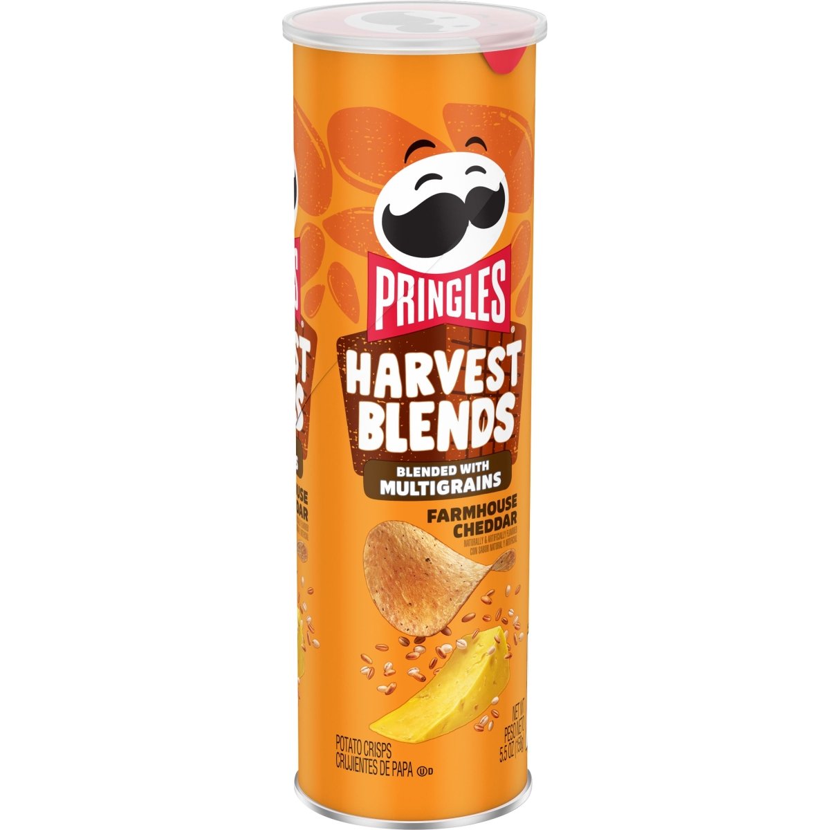 Chips Pringles Harvest Blends Farmhouse Cheddar 158 g