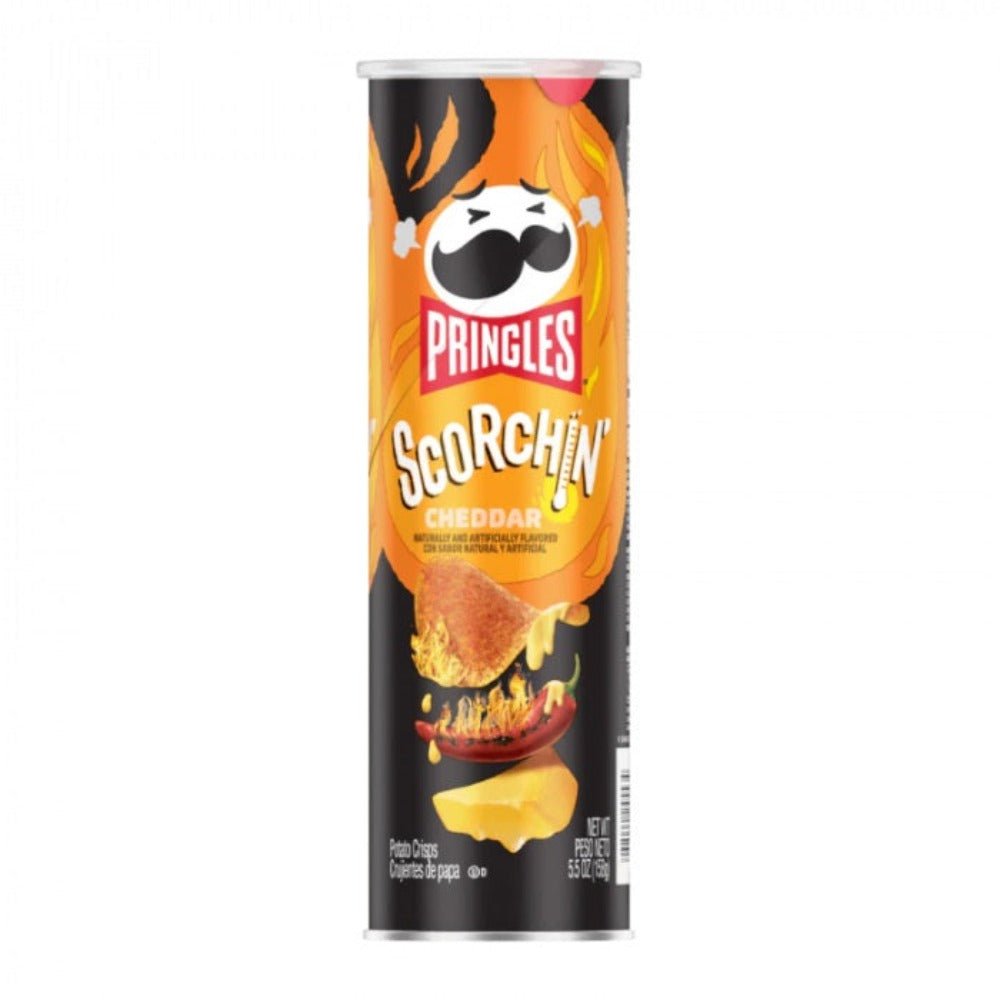 Pringles Scorchin' Cheddar (Canada) 156 g