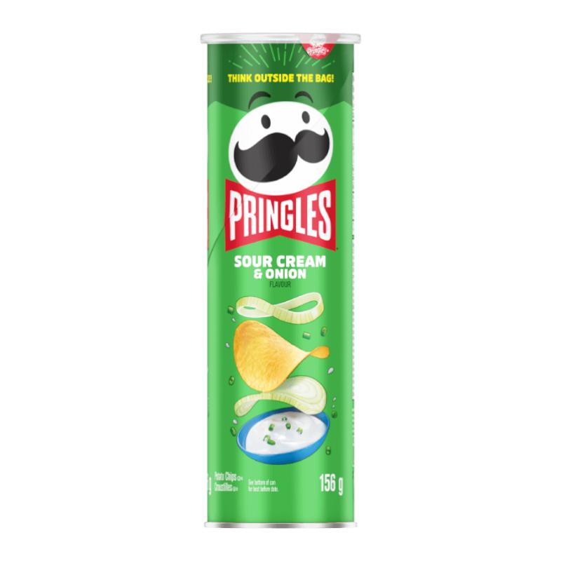 Pringles Crème sure et oignon (Canada) 156 g (emballage endommagé)