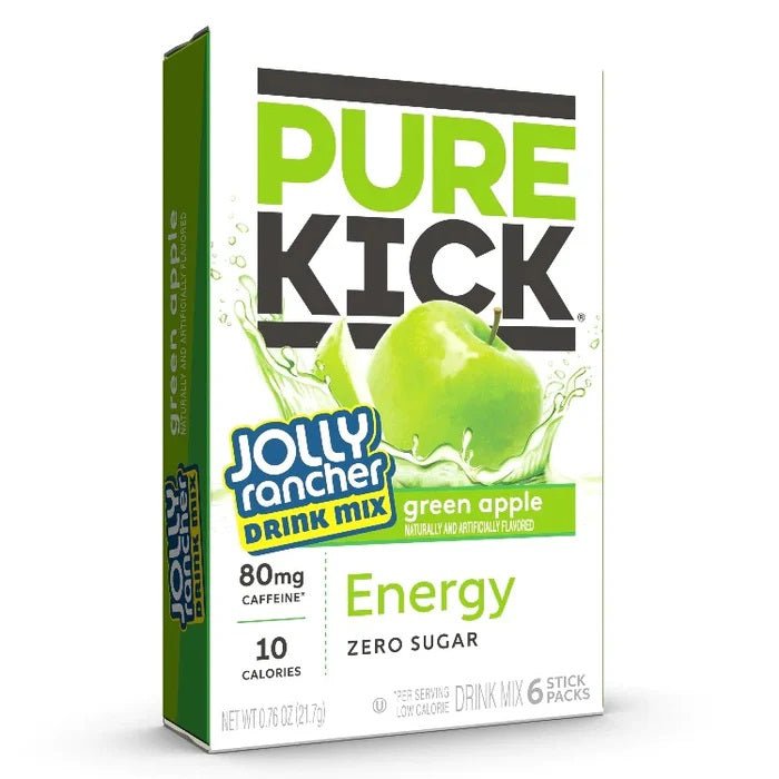 Mélange pour boisson énergisante Pure Kick X Jolly Rancher Pomme verte 22 g