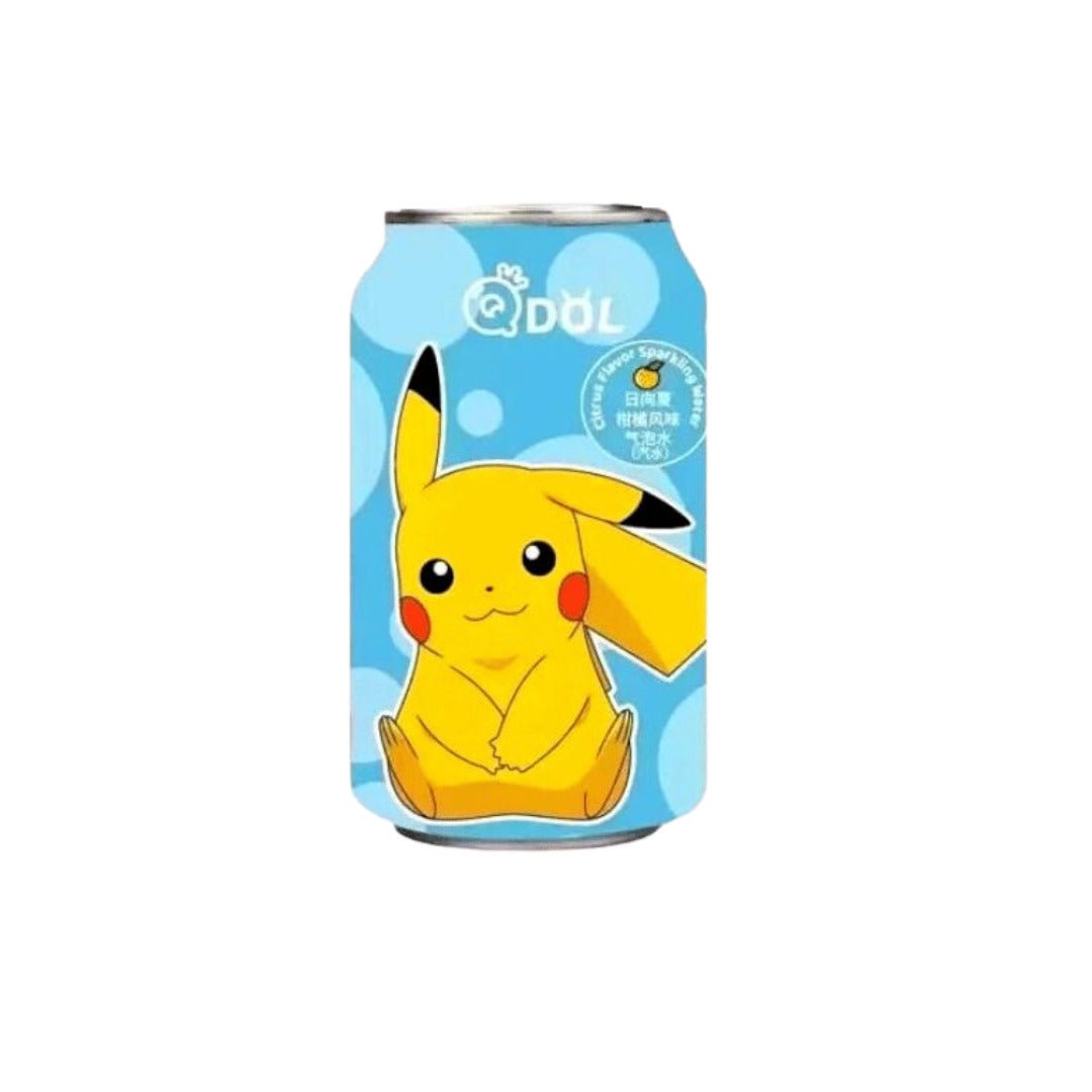 QDOL Pokemon Pikachu Citrus Flavour Soda 330ml