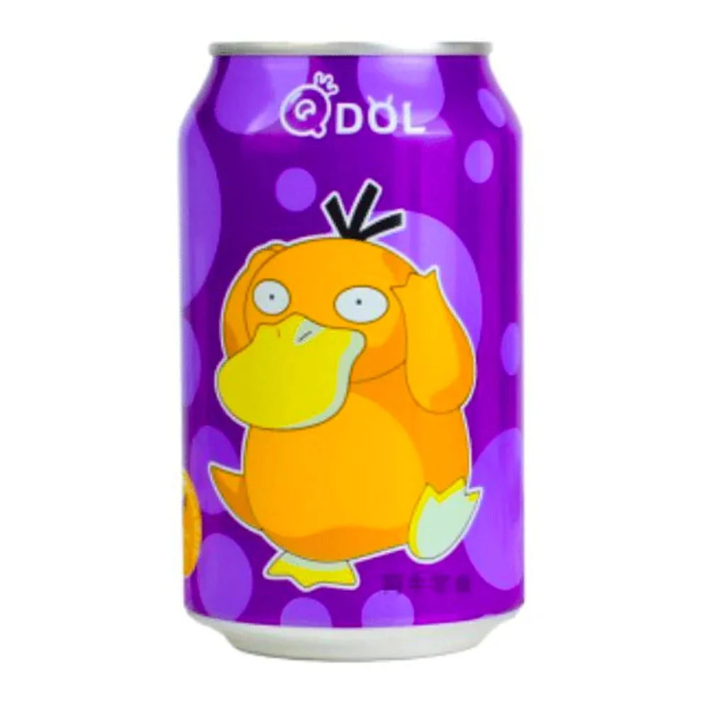 QDol Pokémon Psyduck  Grape Soda 330ml