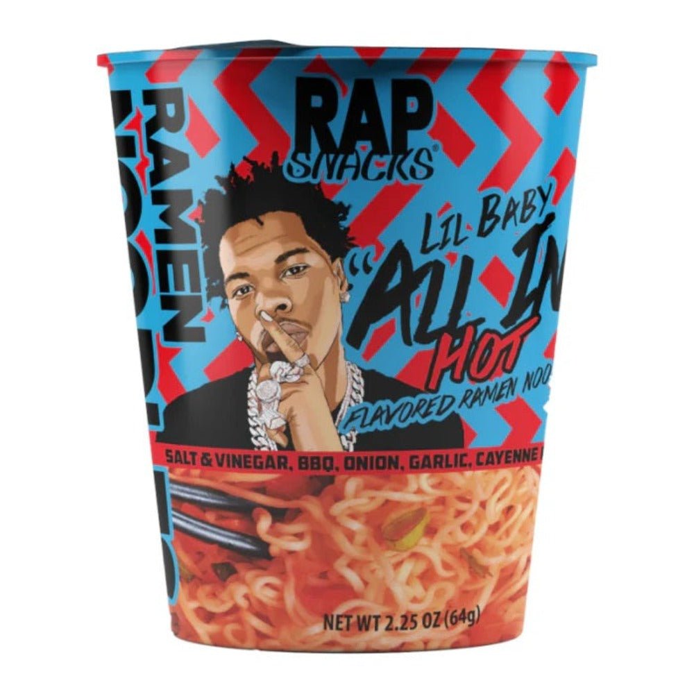 Rap Snacks All In-Hot Flavoured Ramon Noodles 64g