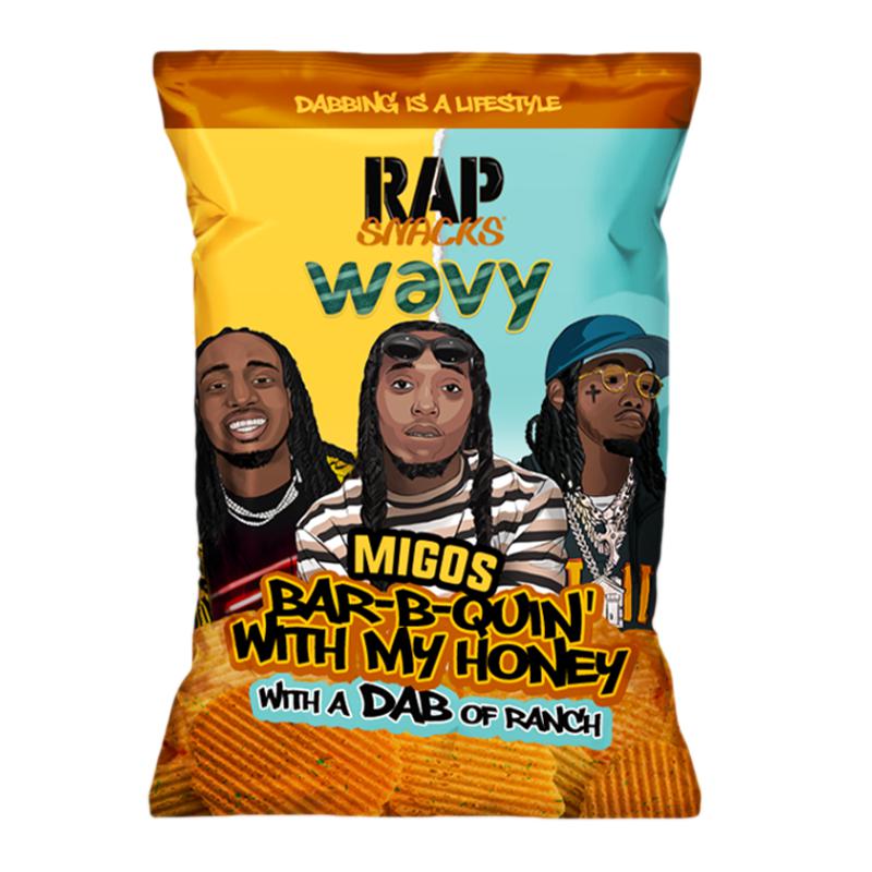 Rap Snacks Migos BBQ Honey and Ranch 71g