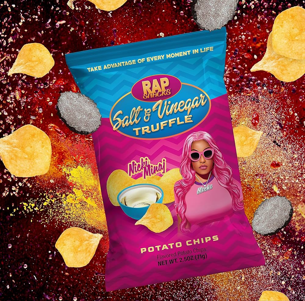 Rap Snacks Nicki Minaj Salt & Vinegar Truffle 71g