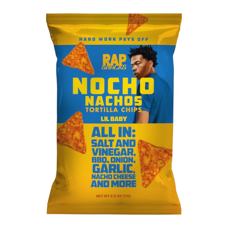 Rap Snacks Nocho Nachos All In Flavour 71g