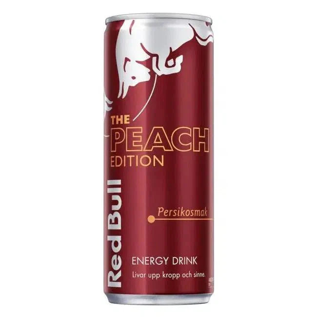 Red Bull Peach Edition (Suède) 250 ml
