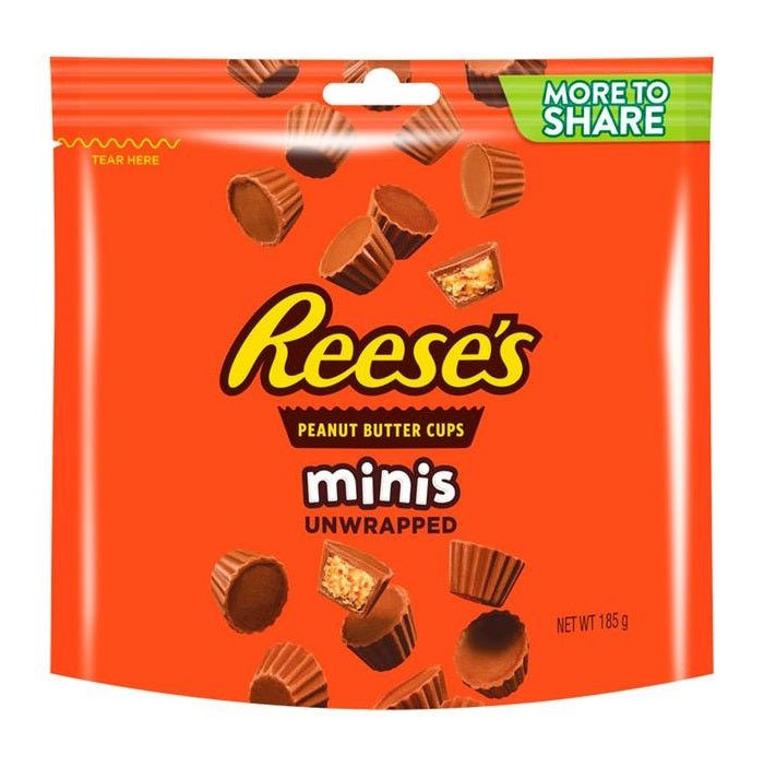 Reese's Peanut Butter Cups Minis Unwrapped 185g