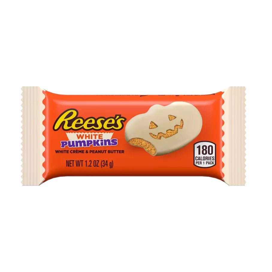 Citrouilles blanches au beurre de cacahuète Reese's 34 g