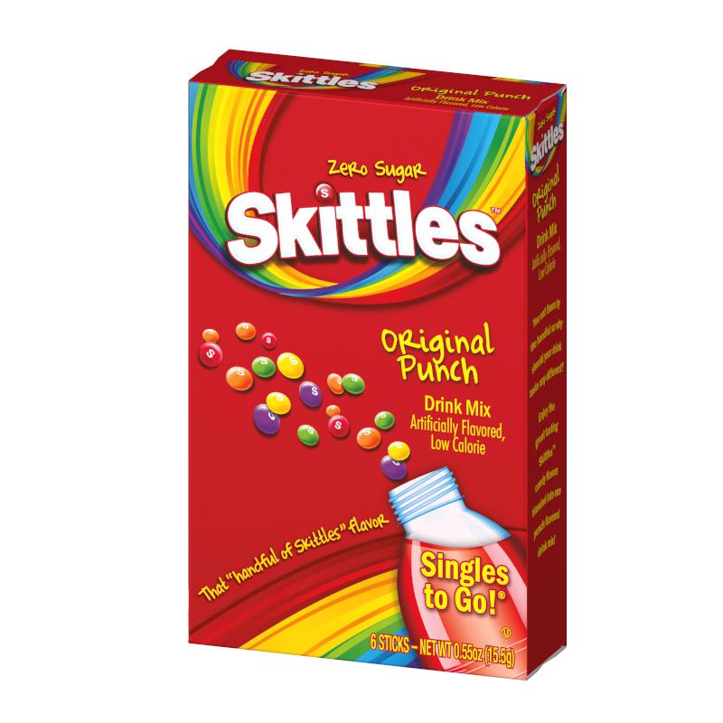 Skittles Original Punch Singles to Go Getränkemix 15g