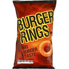 Smith's Burger Rings (Australien) 90g