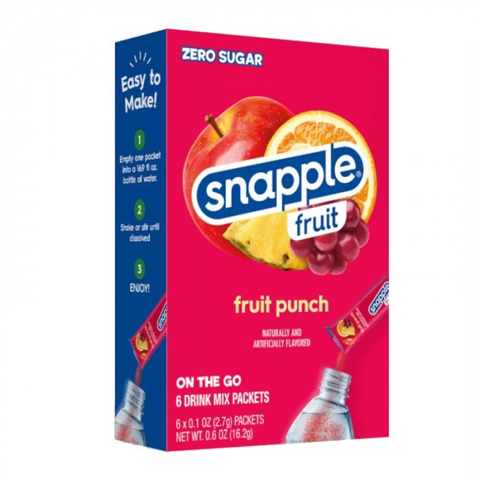 Snapple Fruchtpunsch Singles zum Mitnehmen 16,2 g 