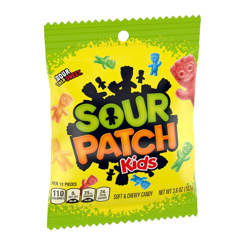 Sour Patch Kinderbeutel 102g