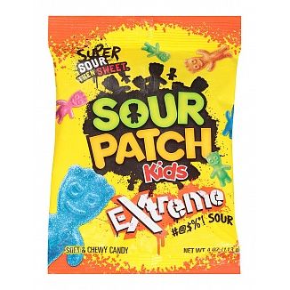 Gold Sour patch kids extreme bag