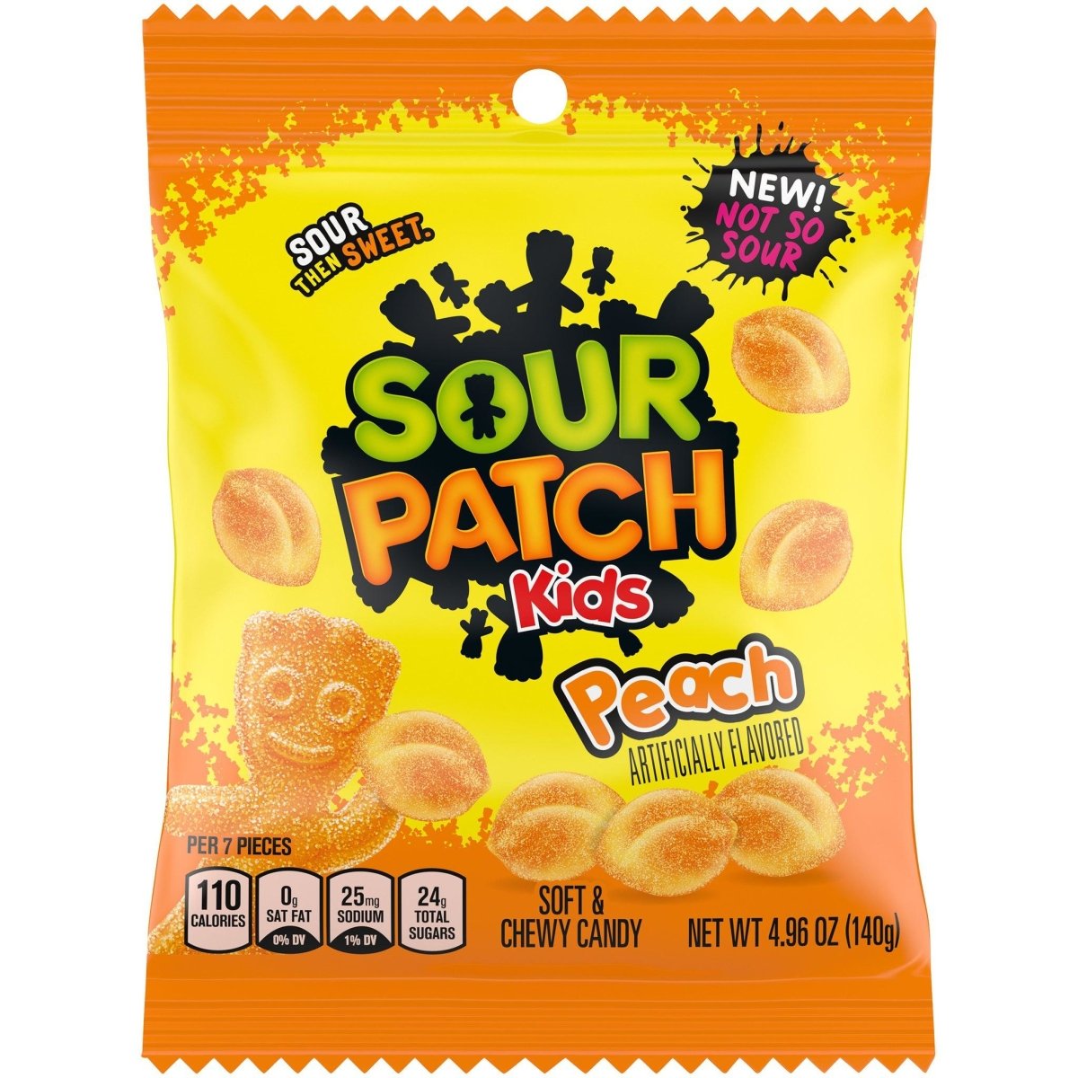 Sour Patch Kids Pfirsich 102g