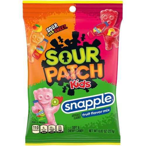 Sour Patch Kids Snapple Peg Bag 227g