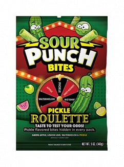 Sour Punch Bites Pickle Roulette