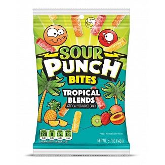 White Smoke Sour Punch Bites Tropical Blends