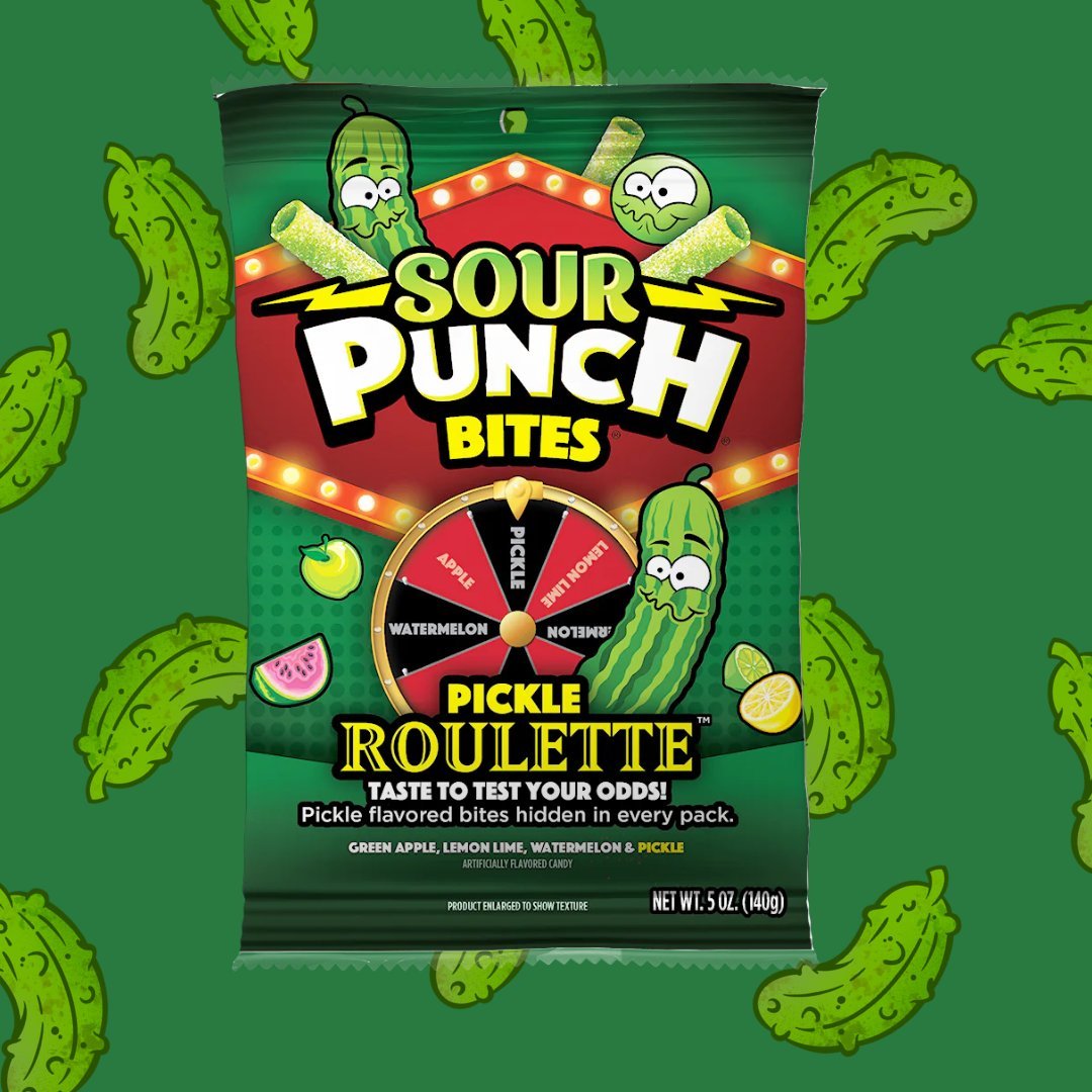 Sour Punch Pickle Roulette 140g