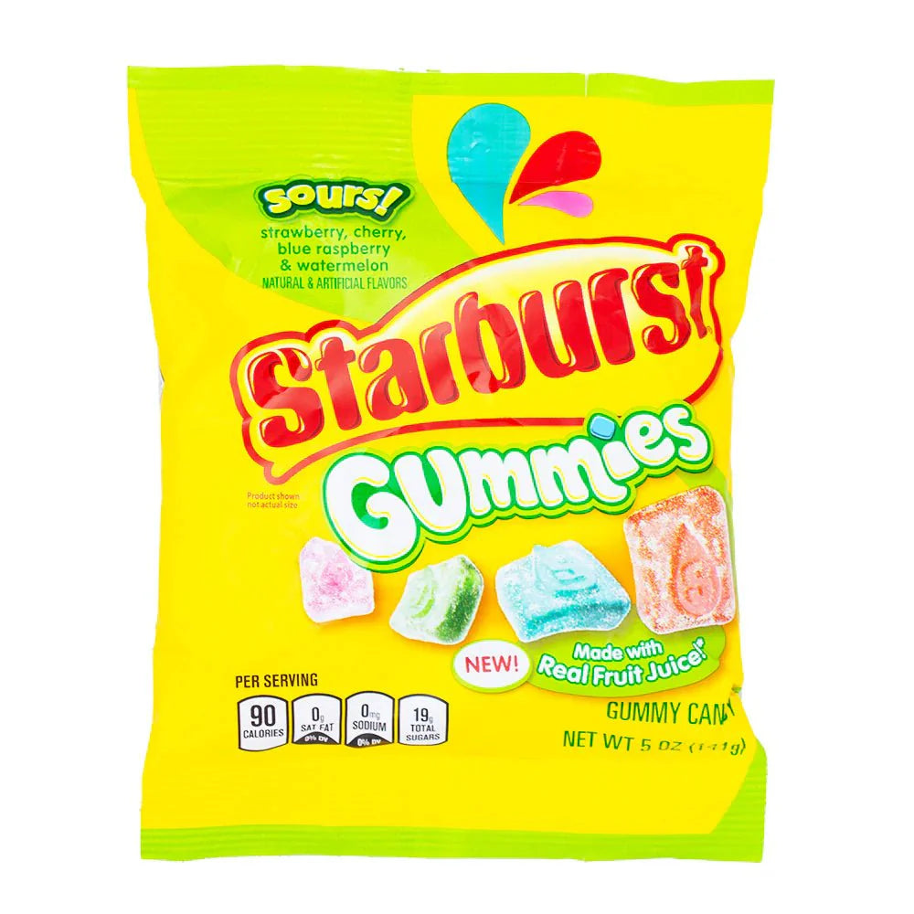 Starburst Gummies Sours 141g