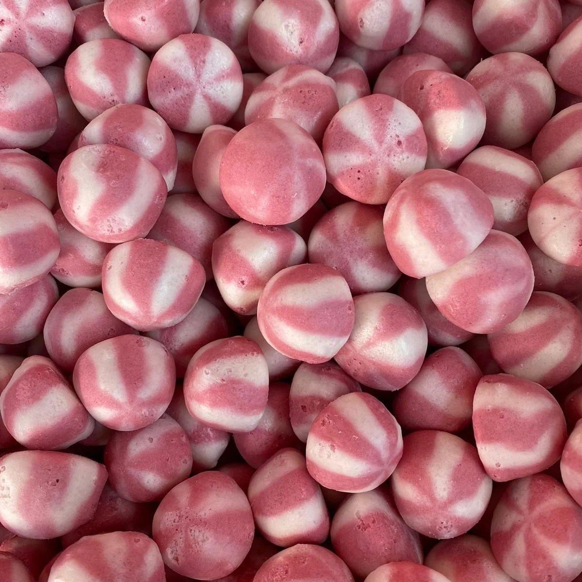 Strawberry Twist Kisses - Gefriergetrocknete Süßigkeiten 50g